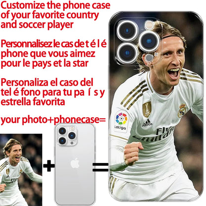 Custom Football Star Phone Case Kylian Mbappé Phonecase for IPhone 12 13 14Pro SE2 11 Pro XS MAX XR Iphone 15 Phonecase