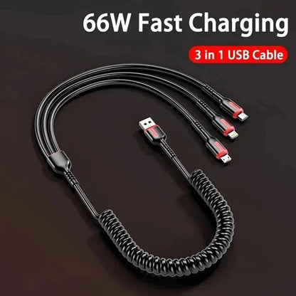 3 in 1 Fast Charging Data Cable