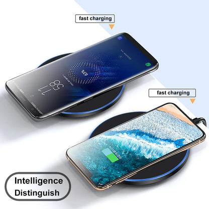 100W Wireless Charger For iPhone 14 13 12 11 Pro XS Max Mini X XR Induction Fast Wireless Charging Pad For Samsung Xiaomi Huawei