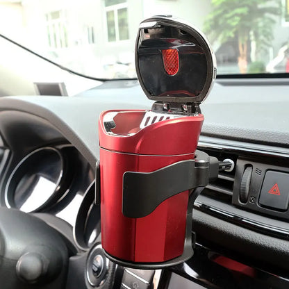 Car Cup Holder for Air Vent - Universal Auto Drink Rack Stand for Water Bottles & Ashtray