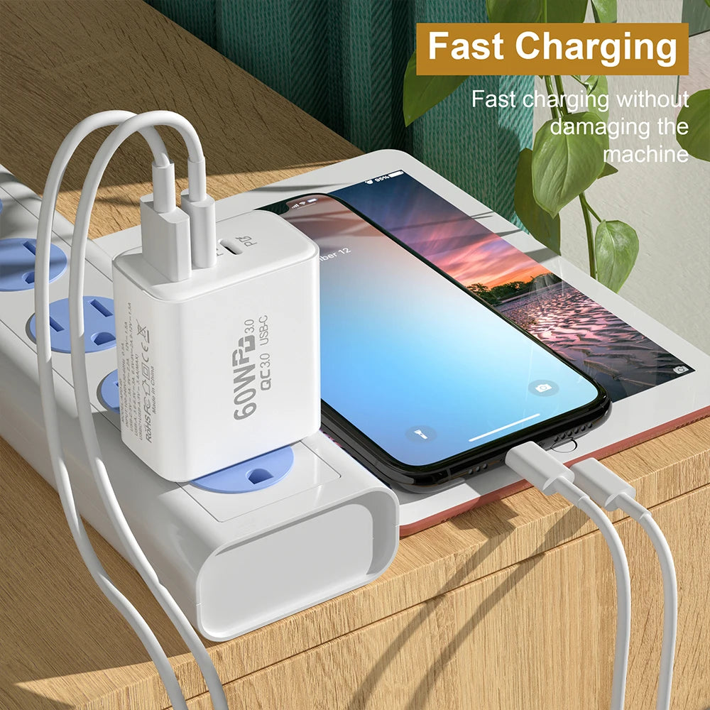 Olaf 60W PD Fast Charger Usb C Charger