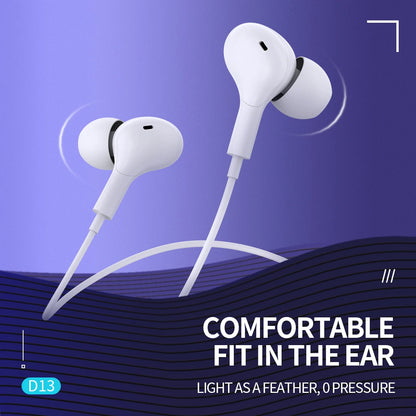 Type C Jack Wired Earbuds Headphones With DAC Microphone DAC HiFi Stereo for Samsung Galaxy S23 S21 S22 A54 A34 A53 A53 Ultra