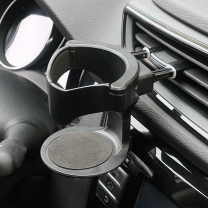 Car Cup Holder for Air Vent - Universal Auto Drink Rack Stand for Water Bottles & Ashtray