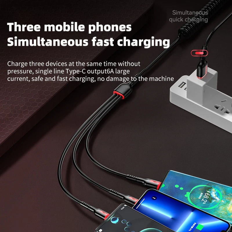 3 in 1 Fast Charging Data Cable