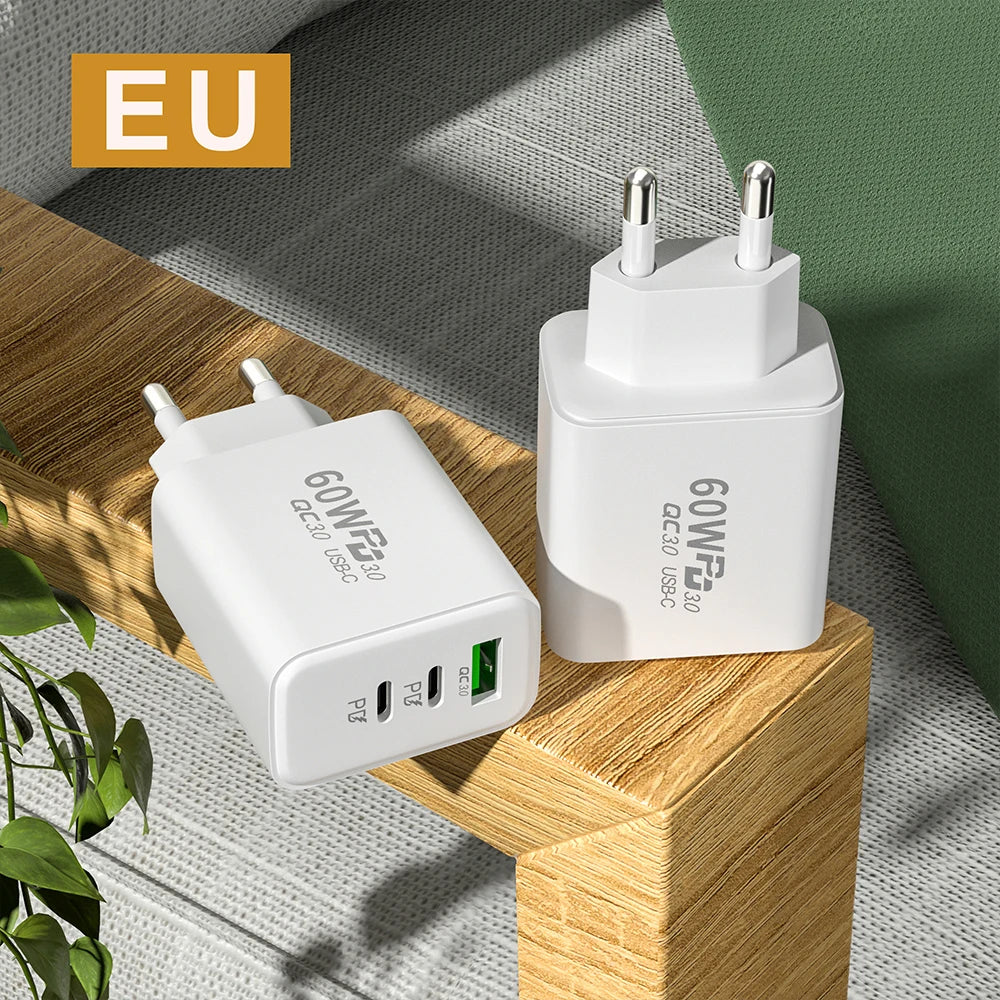 Olaf 60W PD Fast Charger Usb C Charger