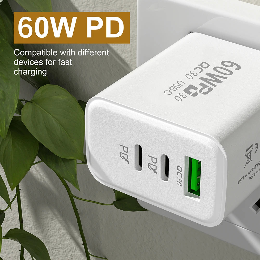 Olaf 60W PD Fast Charger Usb C Charger