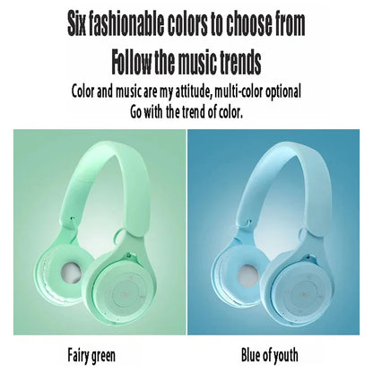 Y08 Earphones Wireless Bluetooth Noise Reduction Head mounted Bluetooth Earphones With Microphone For Phone Airbuds Kids Gifts