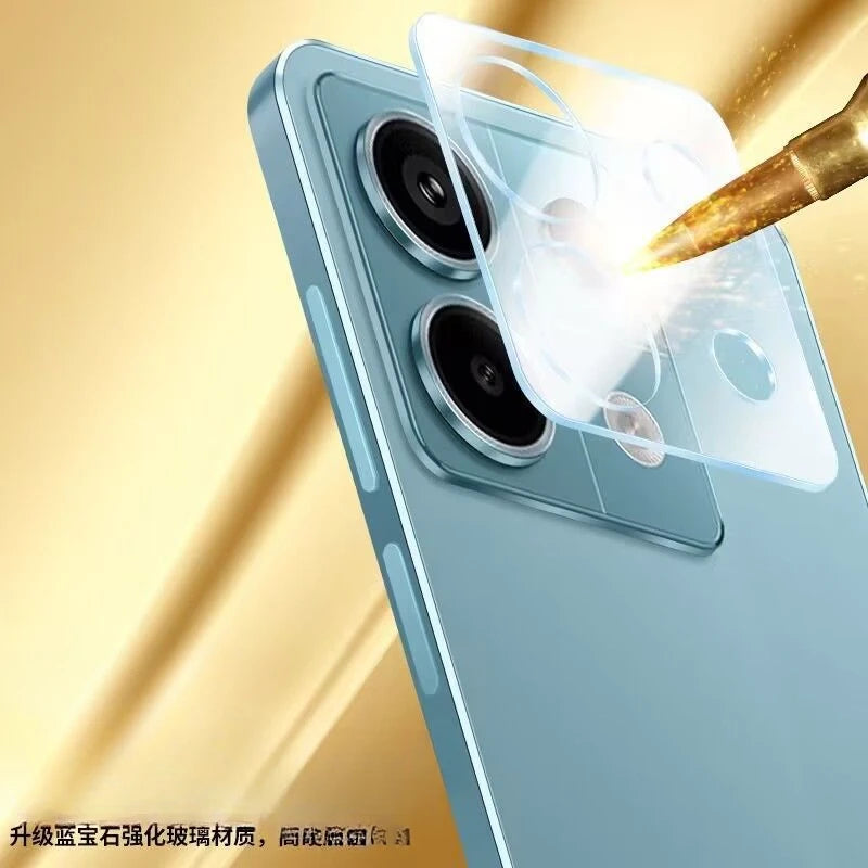 3D Camera Lens Protector 
For Xiaomi Redmi Note 13 13Pro 13ProPlus Note13Pro+ 5G Camera Screen Protector Lens Tempered Glass