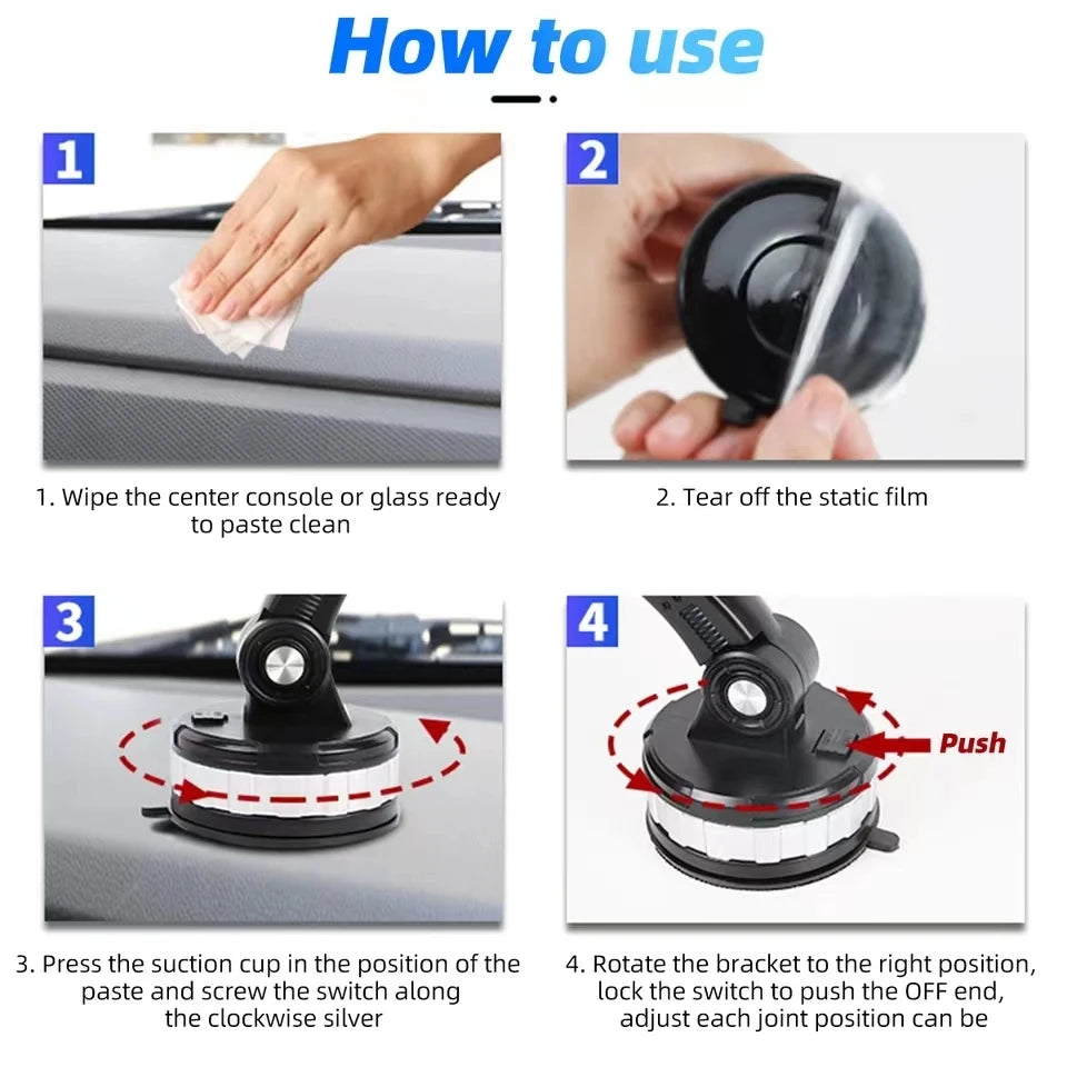 360 Rotatable Car Phone Holder